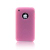 Swirl Design Protective Silicone Case & Free Screen Protector (Pink)