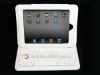 Tablet PC leather Case With Bluetooth Keyboard Support for iPad2