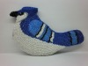 The Latest Style Blue Bird Beaded Coin Purse