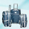 Three-piece Softside Luggage Trolley Set with Blade Wheels