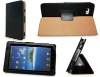 Top Quality Black Leather Case for Samsung P1000