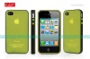 Two-tone TPU cover for Iphone 4s