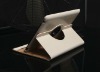 Urtra-thin leather case for iPad 2,for iPad 2 leather case with 360 degrees rotation magneti