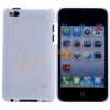 White Butterflies Skin Case Cover For iPod Touch 4