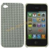 White Little Dot Design Hard Cover Case Protector Plastic Skin For iPhone 4G