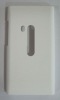 White color hard rubber back case cover for nokia N9