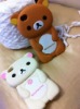 Wholesale&retail Cute Rilakkuma Style case cover for iphone 4G 4S