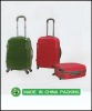 With 360 wheel travel luggage