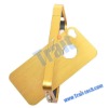 Yellow Detachable All-Metal Material Hard Case Cover for iPhone 4