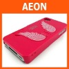 angel wings case for iPhone4/4s,for iphone case with stand