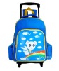 best 600D polyester student's school trolley bag