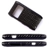 black for Nokia N8 carbon fiber leather case