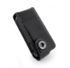 black leather mobile phone case