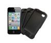 black mobile phone silicon case for apples i-phone