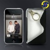 black pc&tpu skidproof mobile phone case for iphone 3G/3GS