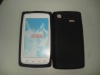 black silicone skin case for samsung i9088