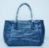 blue leisure  ladies handbag