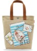 canvas tote bag with webbing handles