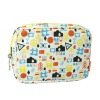 cartoon printed canvas cosmetic bag