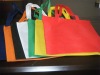 colorfull non-woven shopping bag