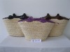 cornhusk straw bag