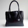 cow leather handbag