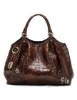 crocodile leather handbag for woman