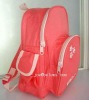 durable red school bag