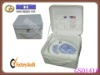 fashion PU white cosmetic case with EVA GS01418