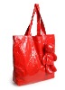 fashion bear foldable shopping bag ,made of polyester pongee