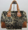 fashion winter fake fur lady handbag