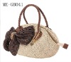 fasion lady's straw plaited bag