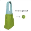 flip and tumble foldable shopping bag