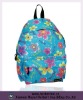 floral teens school backpack