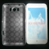 for HTC X310e Cover Circles Hydrosphere Design Grey