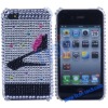 for iPhone 4 Cases Jewel Jewelled Phone Cases(High Heel)