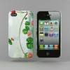 for iPhone 4 decal print hard back cover case