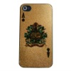 for iPhone 4G Gold Poker Design Accessories