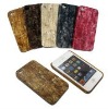 for iPhone 4G wooden wave  back cover case