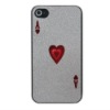 for iPhone 4S&4G Poker Pattern Case Hard Back Cover High Quality