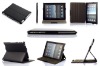 for ipad 2 folding leather stand case