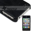 genuine leather case for iPhone 4--top layer cow leather material