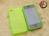 green glossing mobile phone case for apple iphone 4