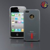 grey frosting cell phone case for apple iphone 4g(CDMA)