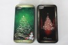 high quality fation mobile phone with relief hard plastic abs hard protective bumpers case for iphone 4