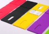 high quality silicone card wallet