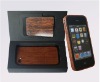 high quality stand wood mobile phone case for apple iphone4 WTC-049