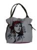 ladies leather tote bag