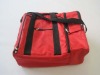 latest fashion red polyester travel bag red leisure bag