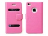 leather cases for iphone4gs -wholesale new design